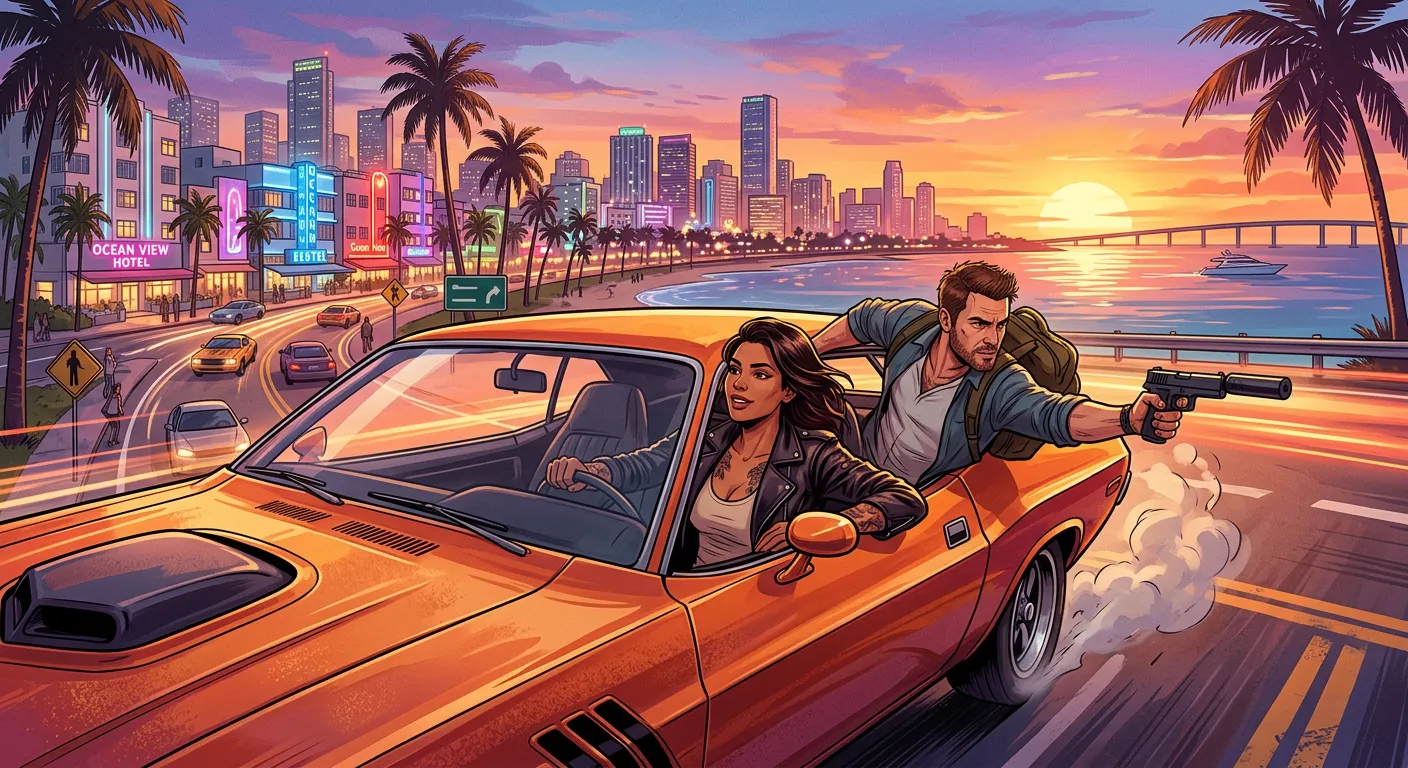 GTA 6: המסע ל-Leonida מתקרב, אתם מוכנים?