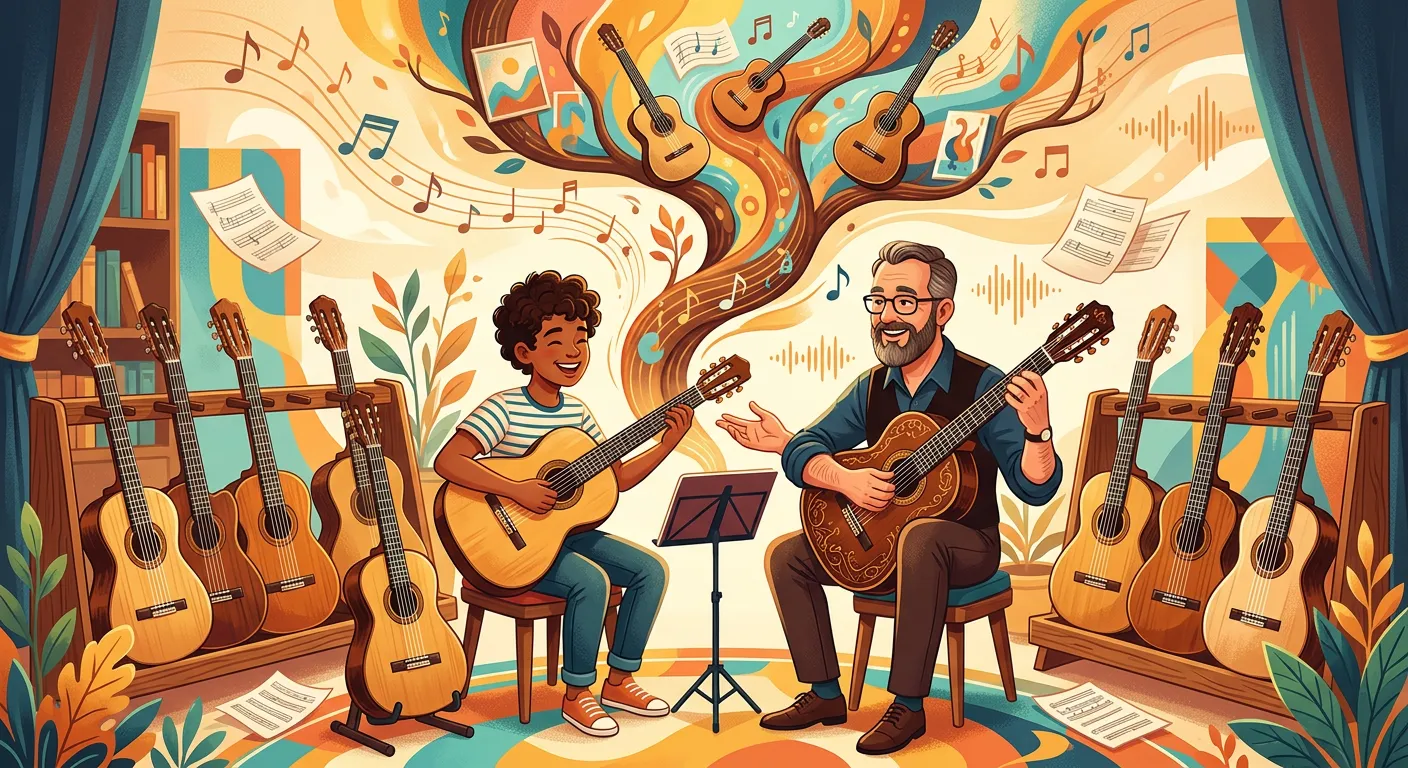 איך לבחור גיטרה קלאסית מומלצת למתחילים ומקצוענים ? [ מדריך 2021 ]