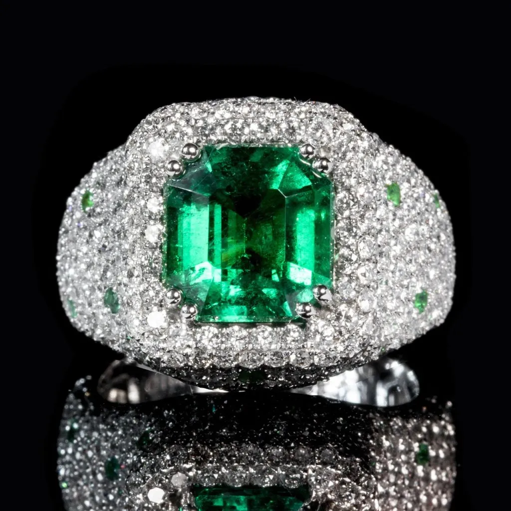 Diamond ring 1596013837 יהלום ירוק