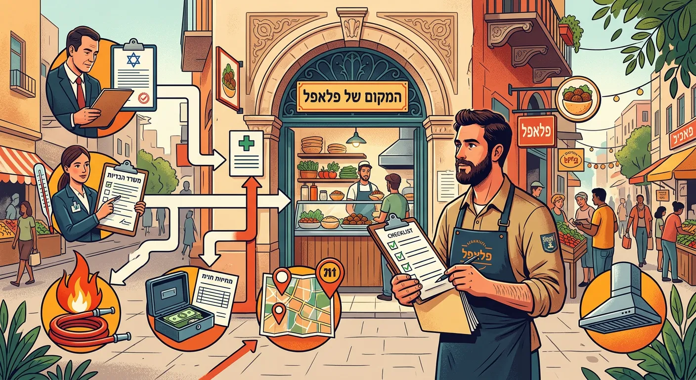 חשבתם לפתוח פלאפל? הנה תנאי הסף שלא תוכלו מהם לחמוק